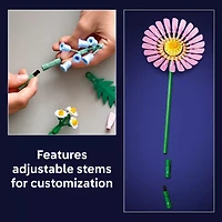 LEGO Botanicals Petite Sunny Bouquet Flower Building Set 10347