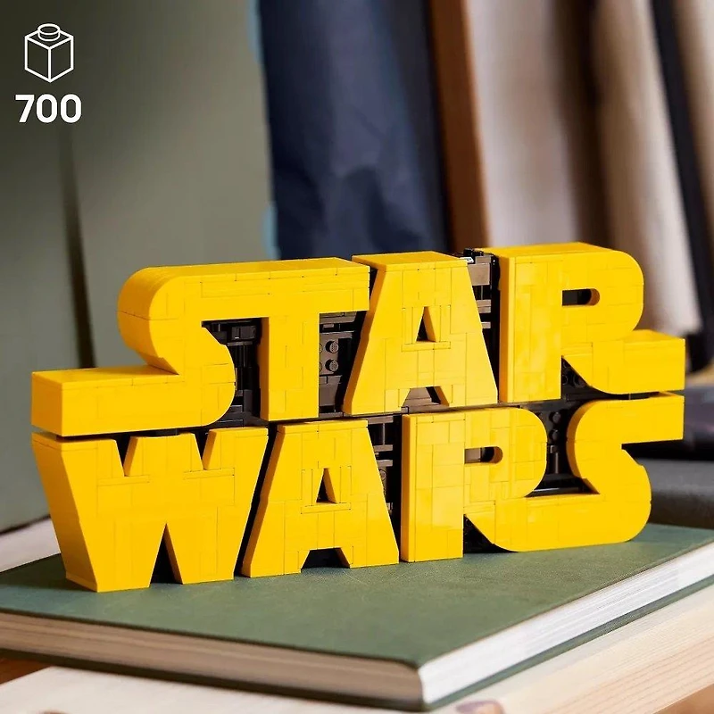 LEGO Star Wars Brick-Built Star Wars Logo Building Kit 75407