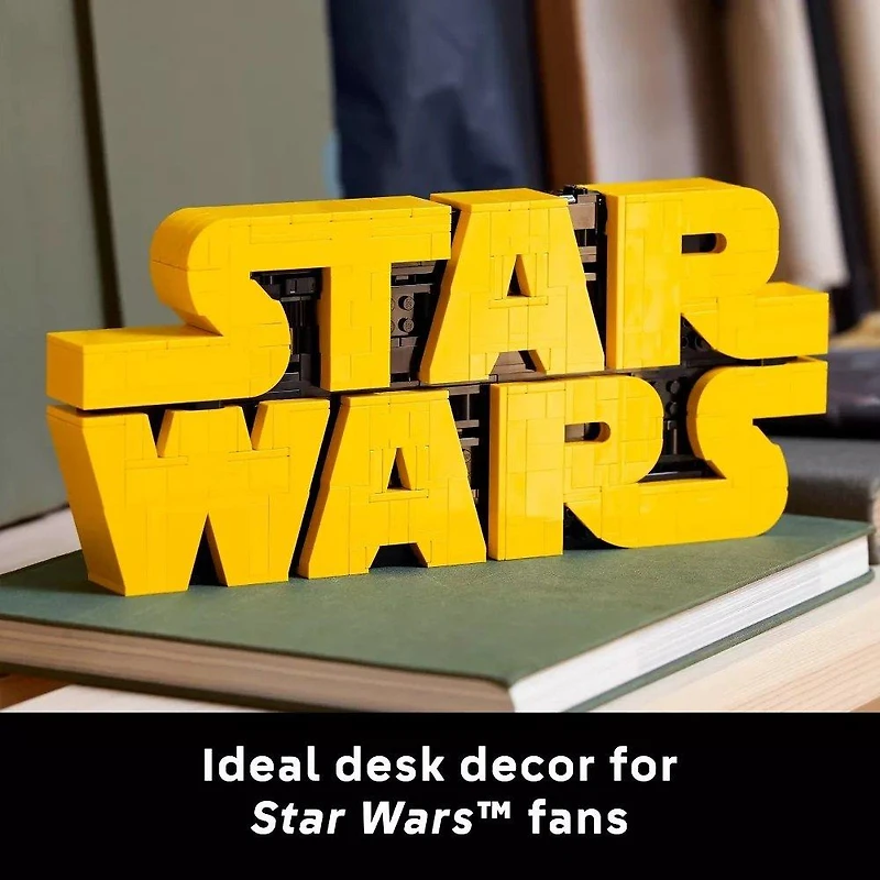 LEGO Star Wars Brick-Built Star Wars Logo Building Kit 75407