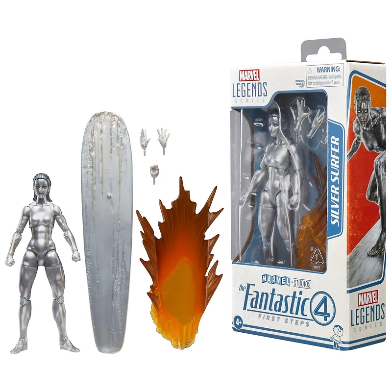 Hasbro Marvel Fantastic Four: First Steps Silver Surfer (Legends Series) 6-in Action Figure