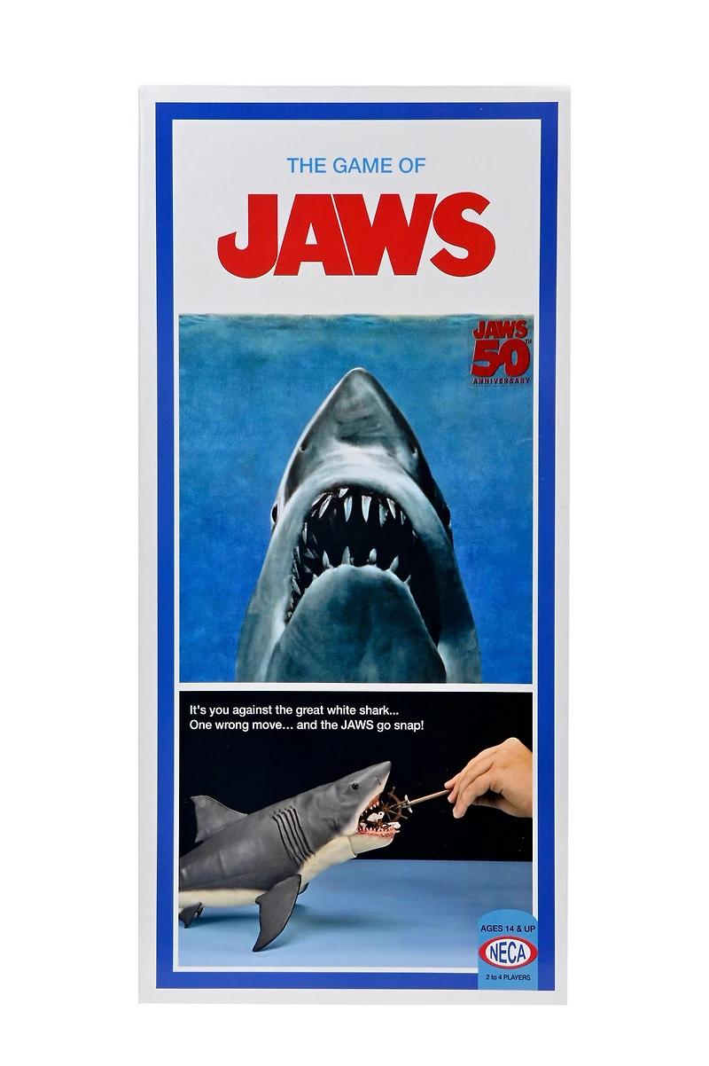NECA Jaws The Game Of Jaws Head To Tail 50th Anniversary 12-in Action Figure
