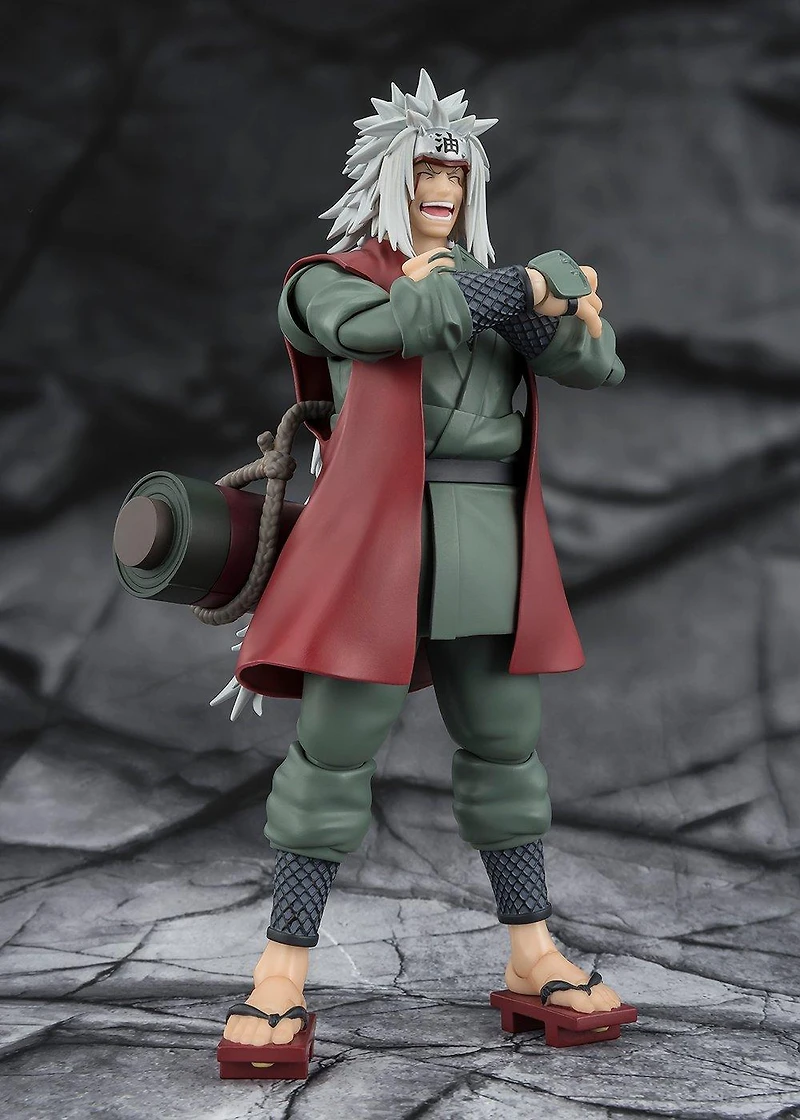 Tamashii Nations S.H.Figuarts Naruto Jiraiya Hidden Leaf Heroic Master Sage- (Sage Mode Set)