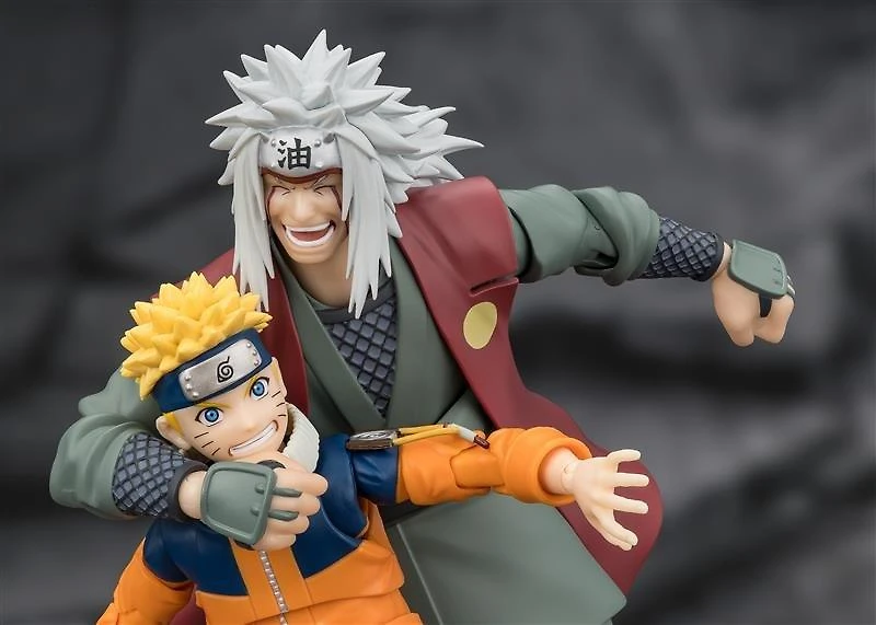 Tamashii Nations S.H.Figuarts Naruto Jiraiya Hidden Leaf Heroic Master Sage- (Sage Mode Set)