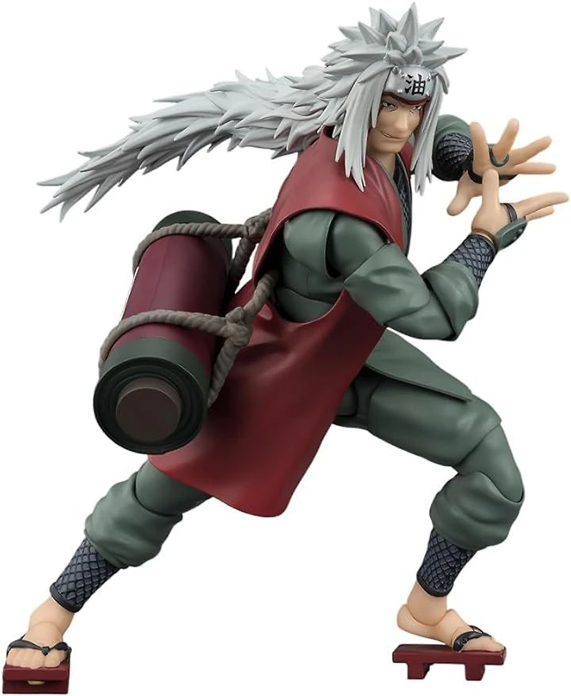 Tamashii Nations S.H.Figuarts Naruto Jiraiya Hidden Leaf Heroic Master Sage- (Sage Mode Set)
