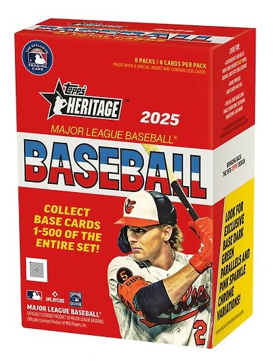 2025 Topps Heritage MLB Baseball Value Box