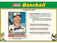 2025 Topps Heritage MLB Baseball Value Box