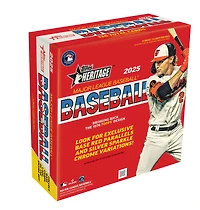 2025 Topps Heritage MLB Baseball Mega Box (17 Packs)