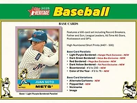 2025 Topps Heritage MLB Baseball Mega Box (17 Packs)