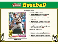 2025 Topps Heritage MLB Baseball Mega Box (17 Packs)