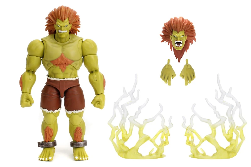 Ultra Street Fighter II Blanka Scale Deluxe 6-In Action Figure