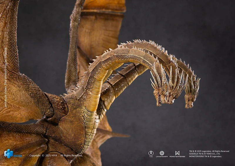 Hiya Toys Godzilla King of the Monsters Exquisite Basic King Ghidorah 2.0 PX Action Figure