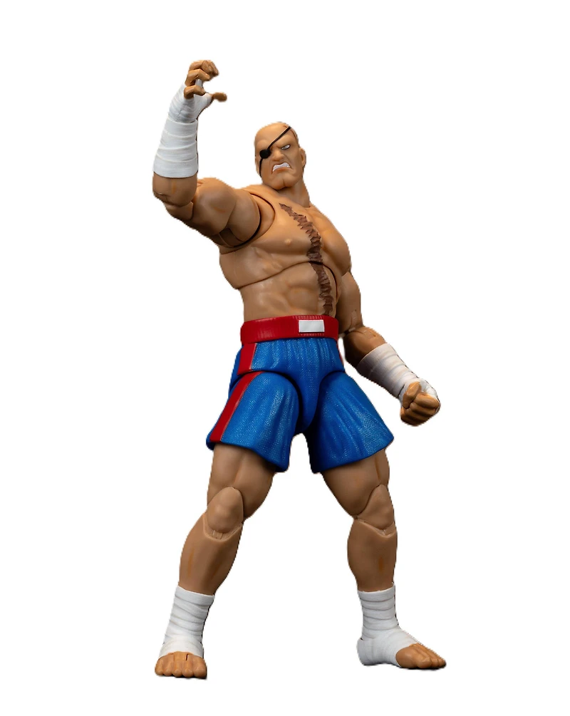 Ultra Street Fighter II Sagat Deluxe 6-In Action Figure