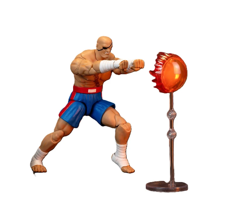Ultra Street Fighter II Sagat Deluxe 6-In Action Figure