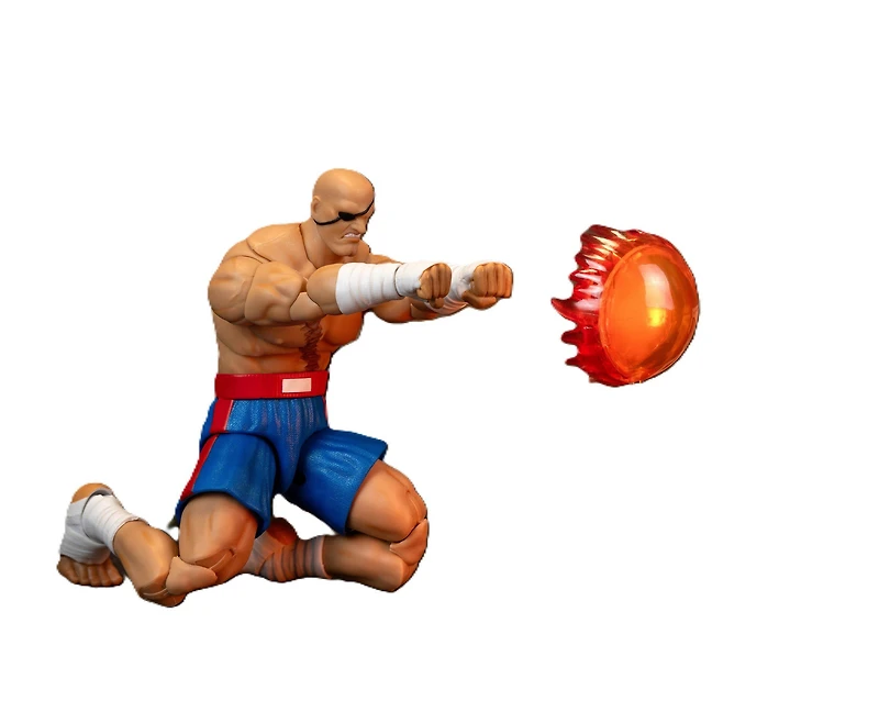 Ultra Street Fighter II Sagat Deluxe 6-In Action Figure