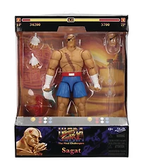 Ultra Street Fighter II Sagat Deluxe 6-In Action Figure