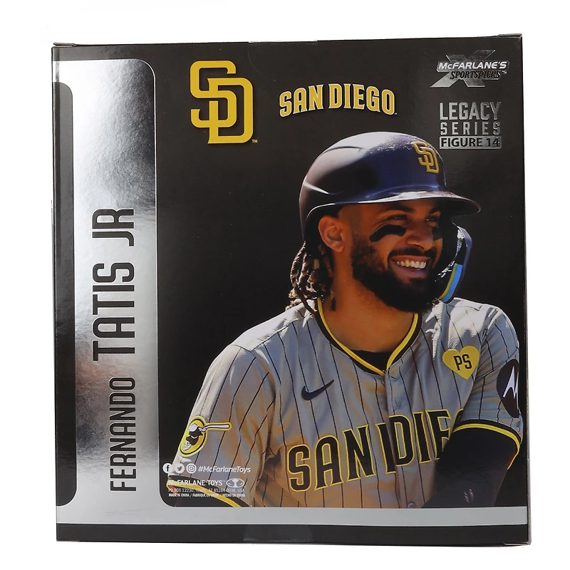 McFarlane Toys SportsPicks MLB Legacy Series Fernando Tatis Jr. (San Diego Padres) (or Chase) 7-in Figure