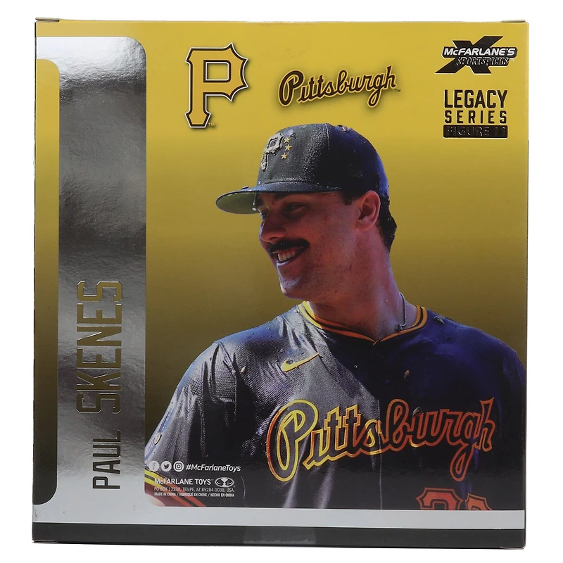 McFarlane Toys SportsPicks MLB Legacy Series Paul Skenes (Pittsburgh Pirates) (or Chase) 7-in Figure