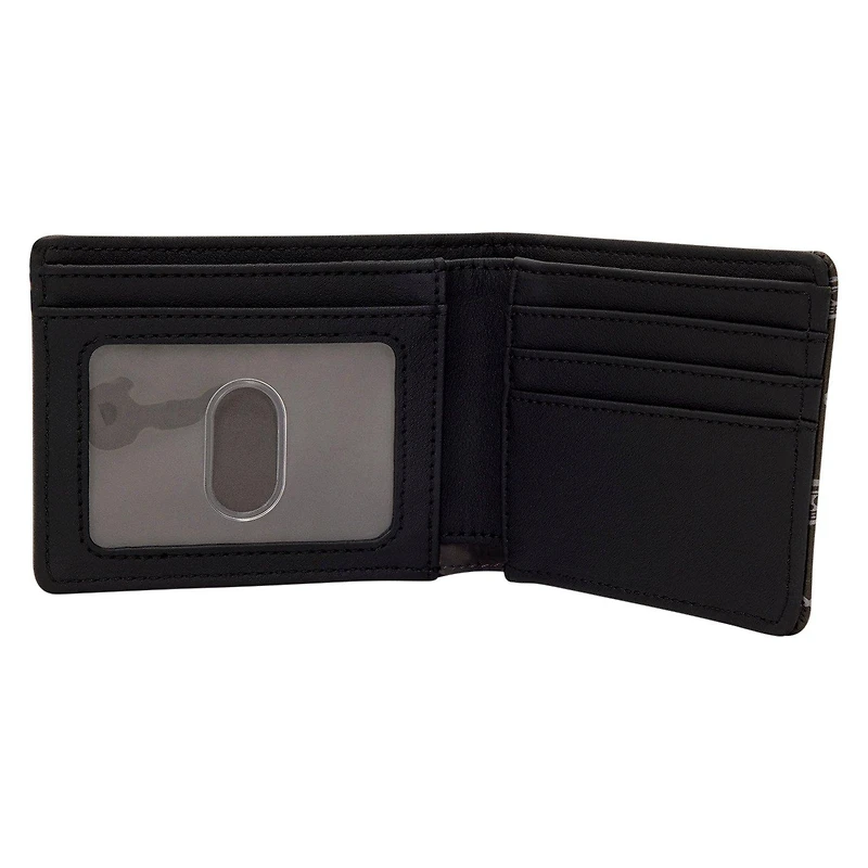 Loungefly One Piece Straw Hat Crew Jolly Roger Bifold Wallet GameStop Exclusive