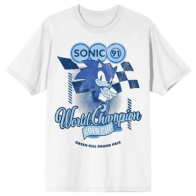 Sonic the Hedgehog Green Hill Grand Prix Graphic Unisex T-Shirt GameStop Exclusive
