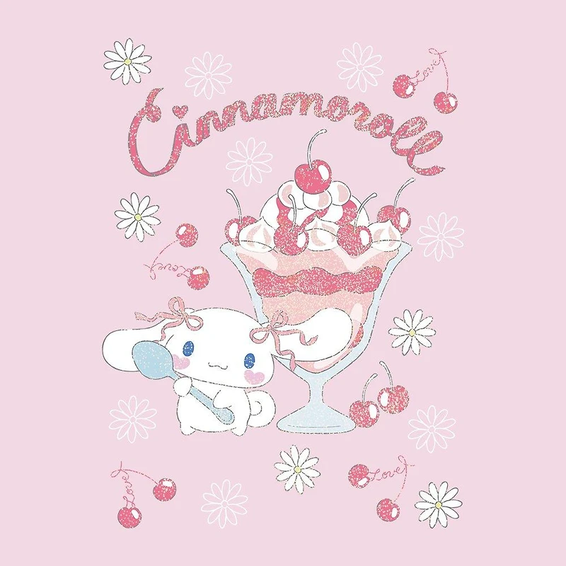 Sanrio Cinnamoroll Glitter Sundae Graphic Unisex T-Shirt GameStop Exclusive