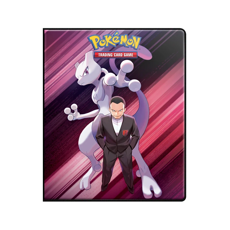 Ultra Pro Pokemon Trading Card Game Destined Rivals Giovanni and Team Rocket 9-Pocket Portfolio