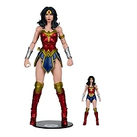 McFarlane Toys DC Multiverse Justice League Wonder Woman vs Atomic Blast Godzilla Action Figures 2-Pack