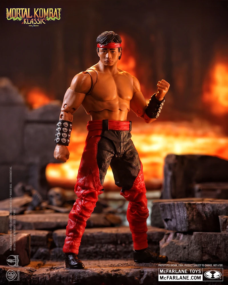 McFarlane Toys Mortal Kombat Klassic Liu Kang 7-in Scale Figure