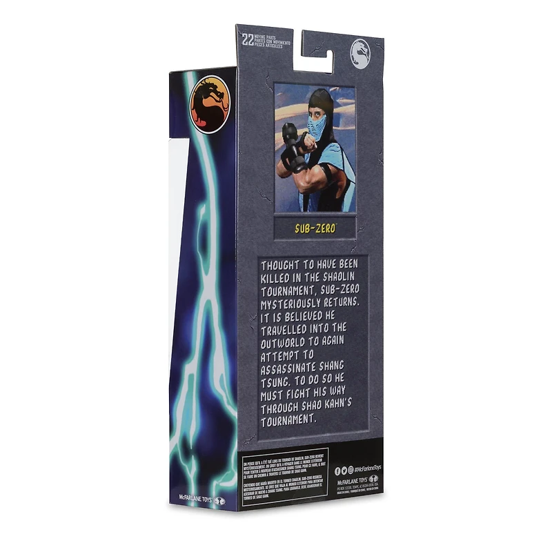 McFarlane Toys Mortal Kombat Klassic Sub Zero 7-in Scale Figure