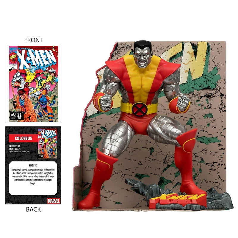 McFarlane Toys Gold Label Marvel Collection X-Men Colossus (Issue 1) 1:10TH Statue