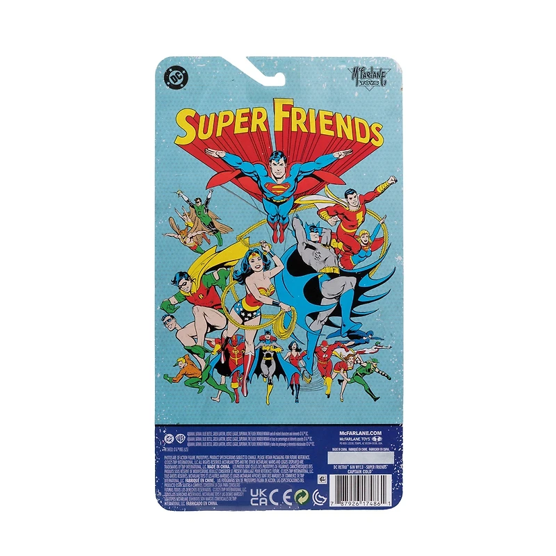 McFarlane Toys DC Super Friends Captain Cold 6-in Retro Action Figure