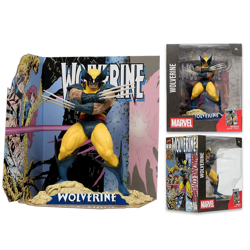 McFarlane Toys Marvel Collection Wolverine - Wolverine (Issue 85) 1:10TH Statue