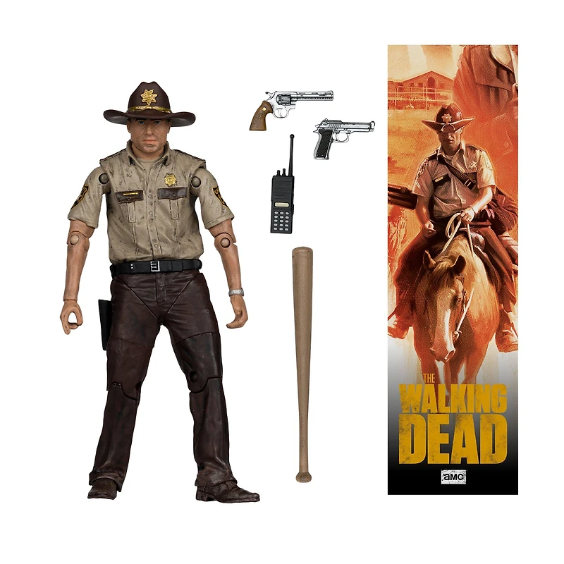 McFarlane Toys The Walking Dead Rick Grimes 5-in Figure