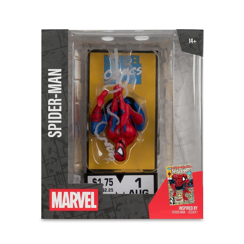 McFarlane Toys Collection Marvel Spider-Man (Issue 1, Box Artwork) 1:10th Figure