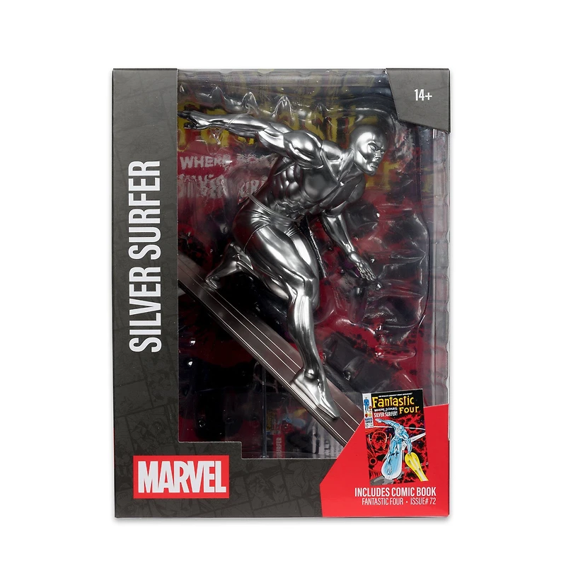 McFarlane Toys Marvel Collection Fantastic Four Silver Surfer (issue 72) 1:6th Scale Figure