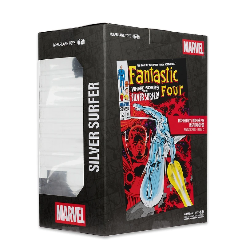 McFarlane Toys Marvel Collection Fantastic Four Silver Surfer (issue 72) 1:6th Scale Figure