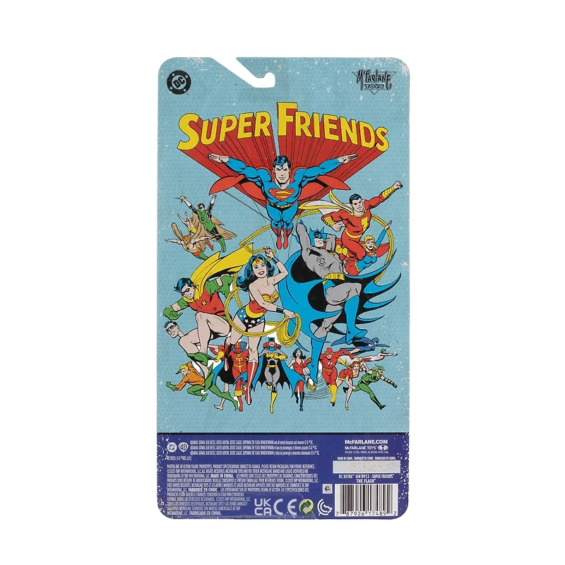 McFarlane Toys DC Super Friends The Flash 6-in Retro Action Figure