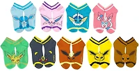 Pokemon Eevee Eeeveelution Half Quarter Crew Socks 9-Pack GameStop Exclusive