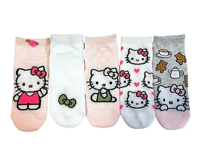 Hello Kitty and Friends Womens 5-Pack Ankle Socks GameStop Exclusive