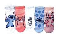 Disney Lilo and Stitch Characters Ruffle Trim Socks 5-Pack GameStop Exclusive