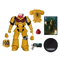 McFarlane Toys Gold Label Warhammer 40,000 Intercessor Sergeant (Imperial Fists) 7-in Action Figure