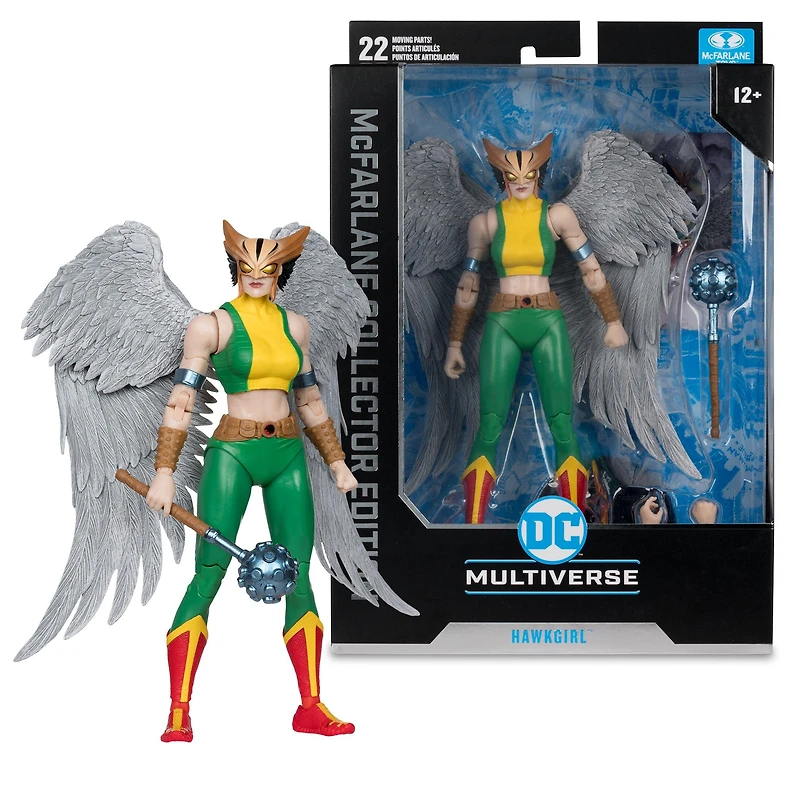 McFarlane Toys DC Multiverse Collector's Edition Justice League Of America Hawkgirl (Issue 36) 7-in Action Figure