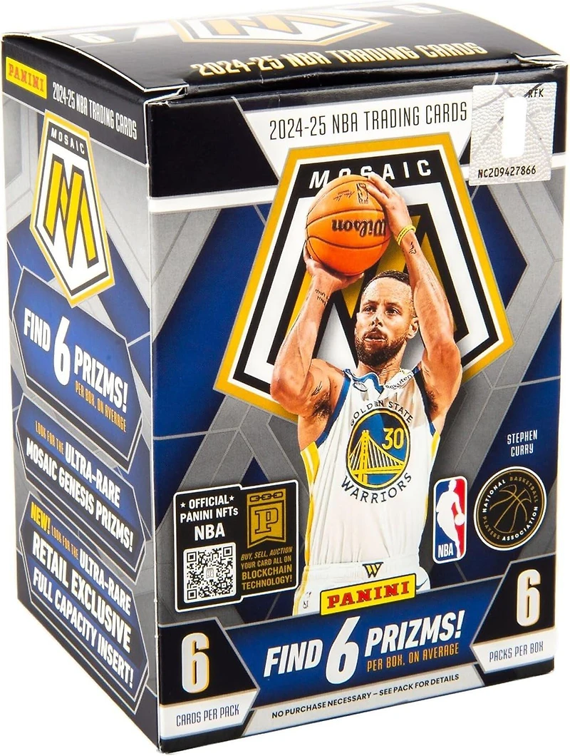 2024-25 Panini Mosaic NBA Basketball Blaster Box