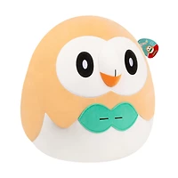 Squishmallows Pokemon Rowlet 10-in Medium Plush