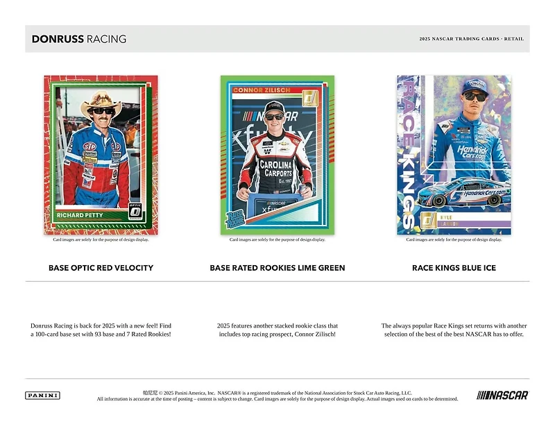 2025 Panini Donruss NASCAR Racing Blaster Box