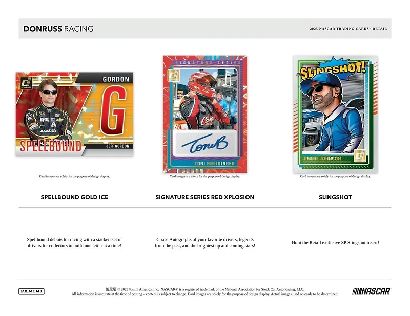 2025 Panini Donruss NASCAR Racing Blaster Box