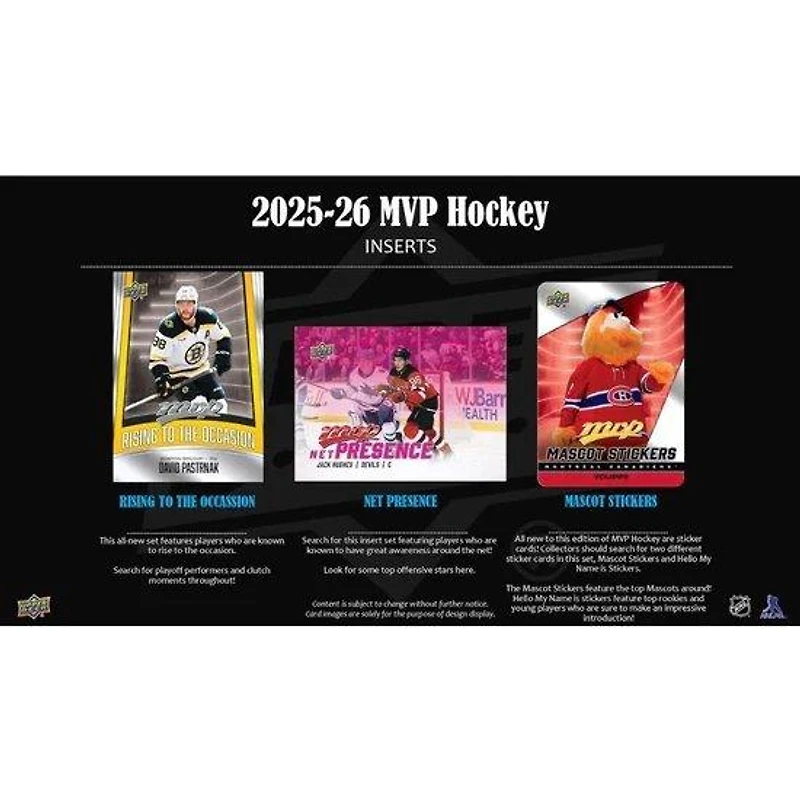 2025-26 Upper Deck MVP NHL Hockey Mass Blaster Box
