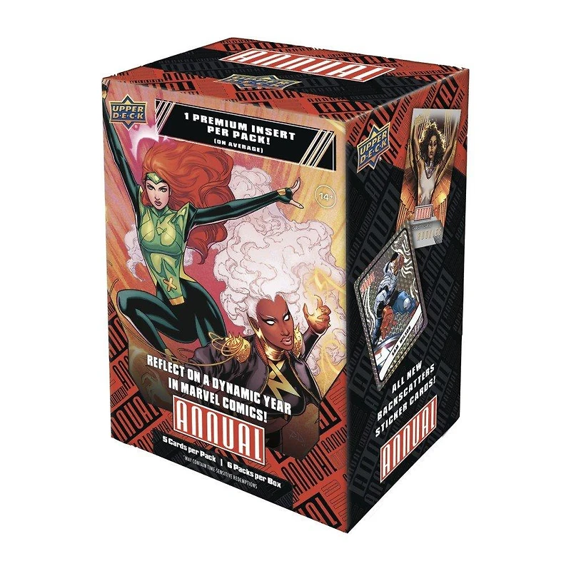 2024 Upper Deck Marvel Annual Blaster Box - 6 Packs