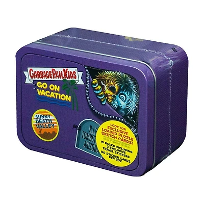 2021 Topps Garbage Pail Kids GPK Goes on Vacation Tin (10-Pack)