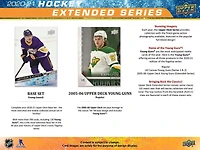 2020-21 Upper Deck Extended Series NHL Hockey Hobby Box (24-Packs)