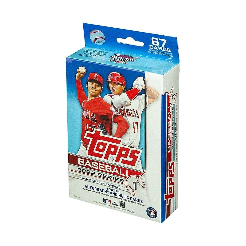2022 Topps Series 1 MLB Baseball Hanger Box (67 Cards per Box)